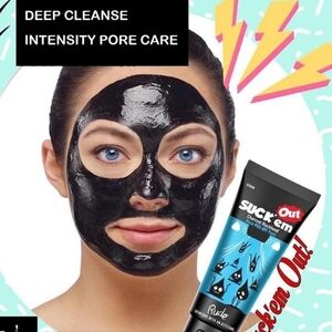 SUCKEM OUT CHARCOAL BLACK HEAD REMOVER NOSE PEEL OFF PACK